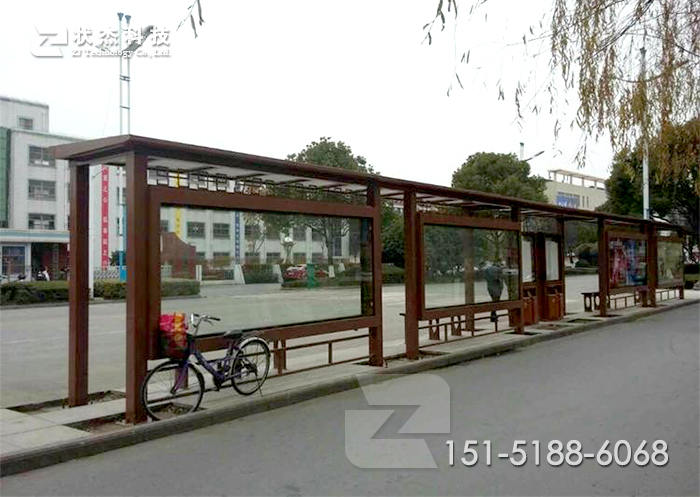 江蘇揚(yáng)州仿古候車亭案例圖片三