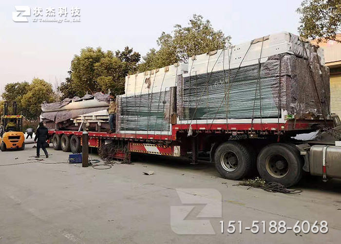 河北衡水加長款公交站臺候車亭安裝完成-圖片5
