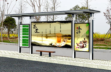 農村公路公交站臺加工廠家效果圖片